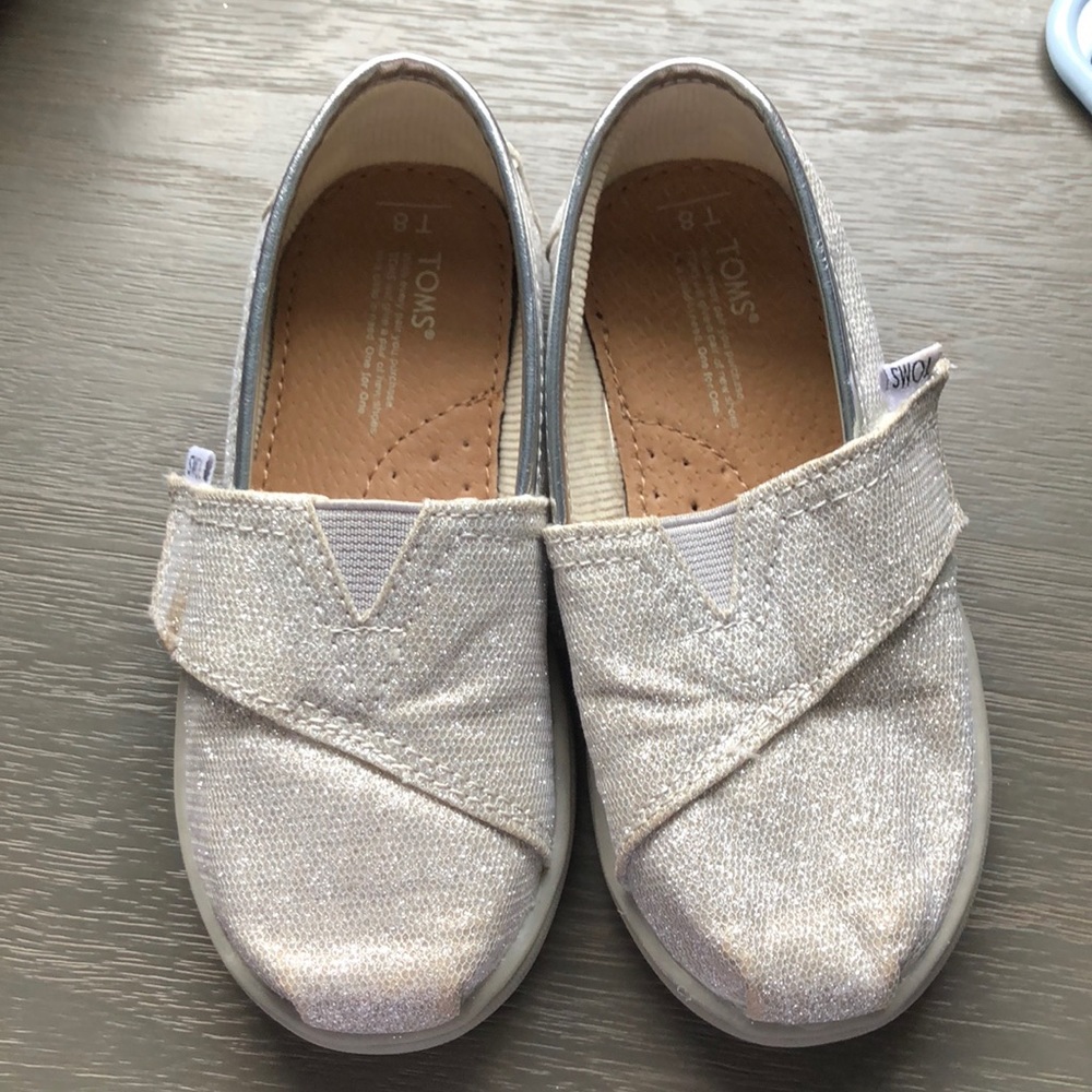 Toms toddler girls shoe